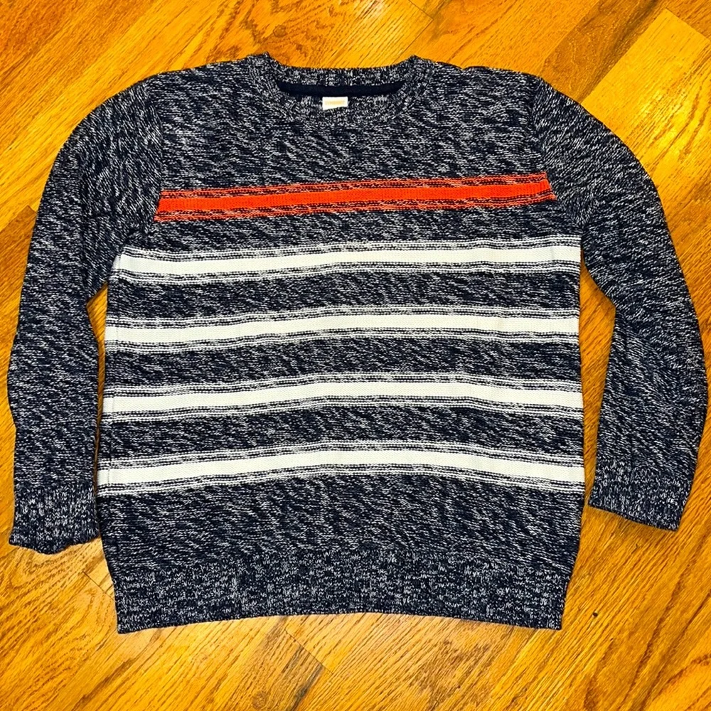 Gymboree striped marbled Sweater
